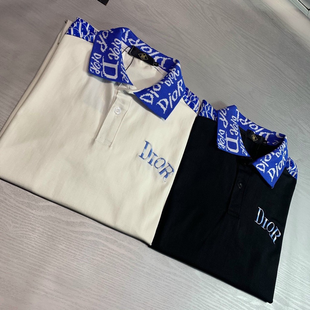 Áo thun cổ trụ_áo thun có cổ thêu logo nổi bật, chất liệu thun cotton 100% vải cực mát | BigBuy360 - bigbuy360.vn