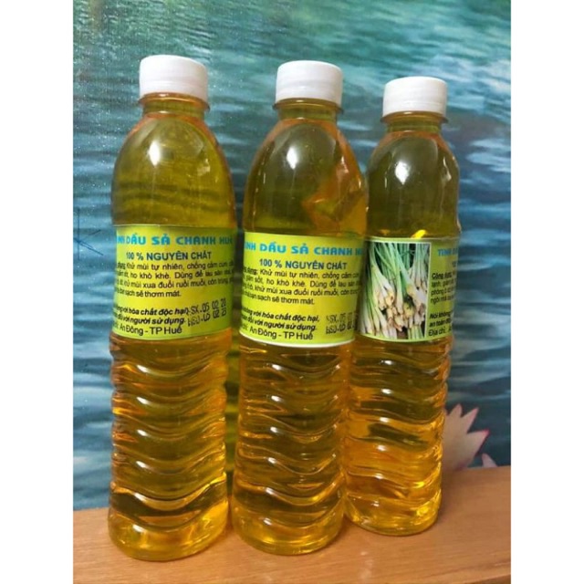 Tinh dầu xả chanh nguyên chất chai 500ml