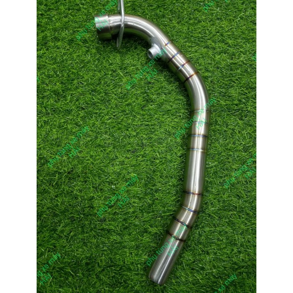 Cổ pô dành cho các dòng xe Winner sonic satria ex 150 ex 135 inox 304 quay titan không phai màu không rỉ sét msp