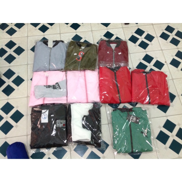 Combo 10 áo khoác lộn xộn 800k