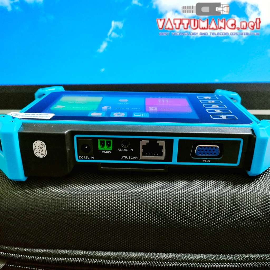 Thiết bị test camera cảm ứng 5.0 inches IP/AHD/TVI/CVI 8.0MP FC-5100 Bảo hành 12 Tháng