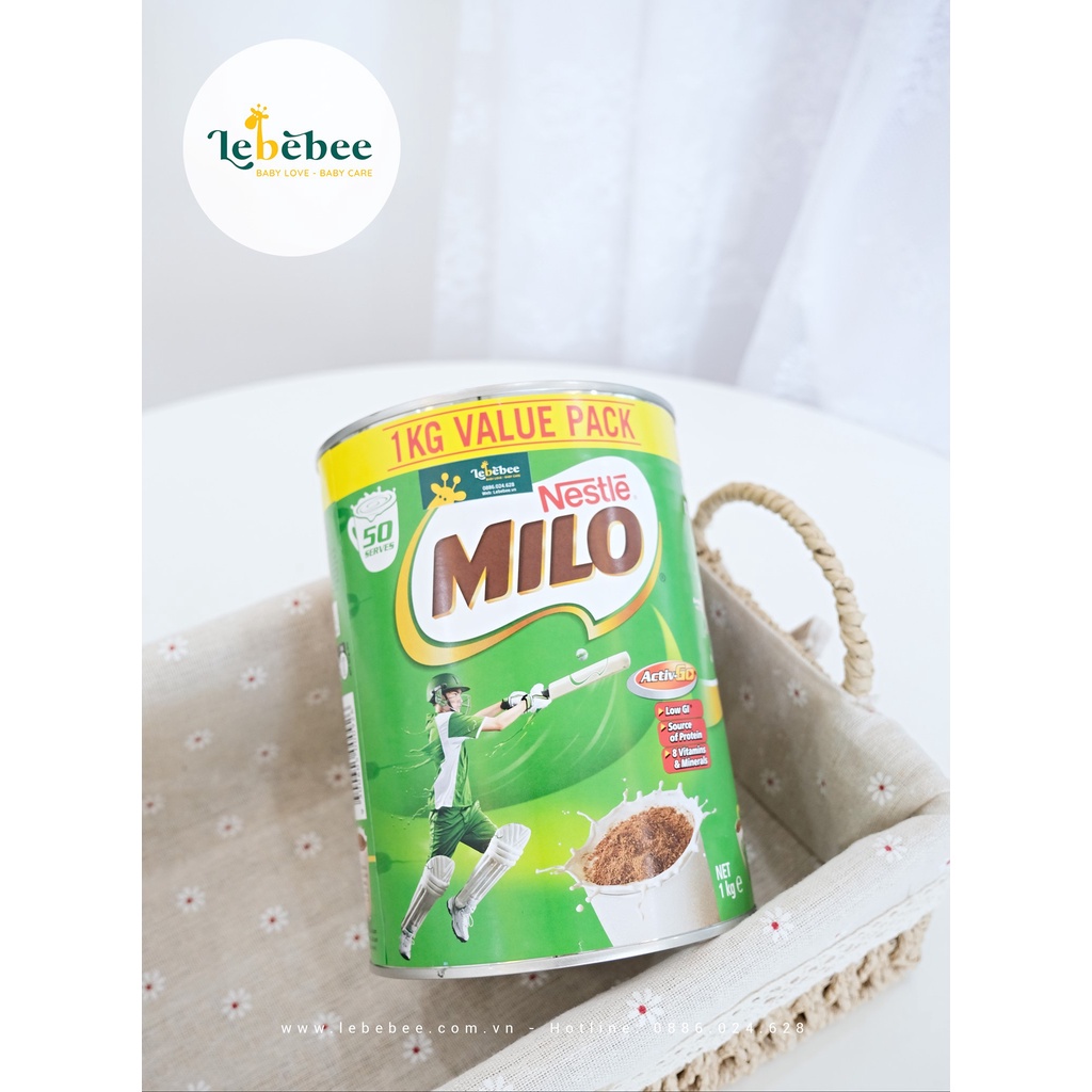 [Hàng chuẩn Air - Date mới nhất] Sữa Milo Úc Nestle ( 1kg)