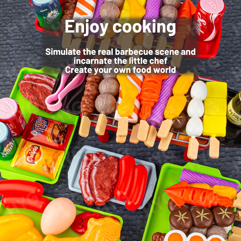 Đồ chơi nướng thịt BBQ Zhan Qi Toys vui nhộn độc lạ cho trẻ em