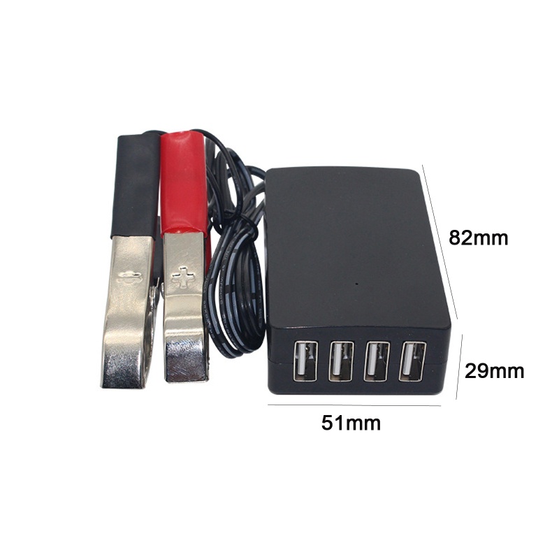 Bộ Chuyển Đổi Sạc Nhanh BTM 12V 24V Sang 5V 8A DC Cho Apple- Android