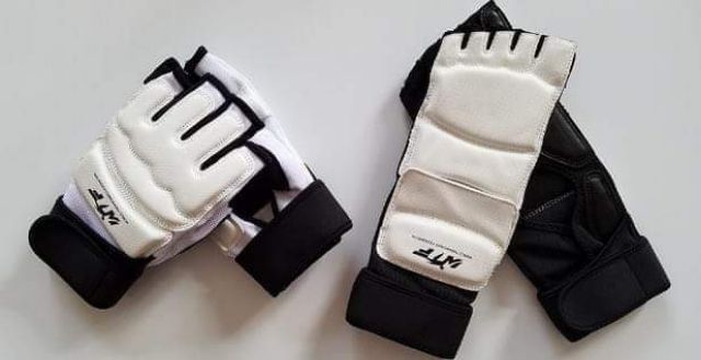 Bộ găng tay + chân Taekwondo WTF