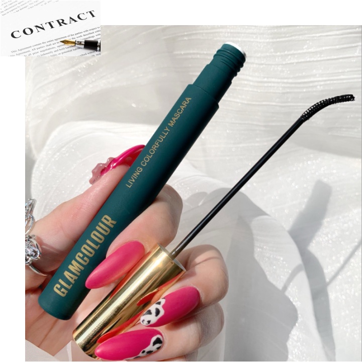 (Chính hãng) Đơn hàng mua sỉ Chuốt mi mascara làm dài tơi mi không vón cục đầu mảnh dễ chuốt không cộm lâu trôi vỏ xanh
