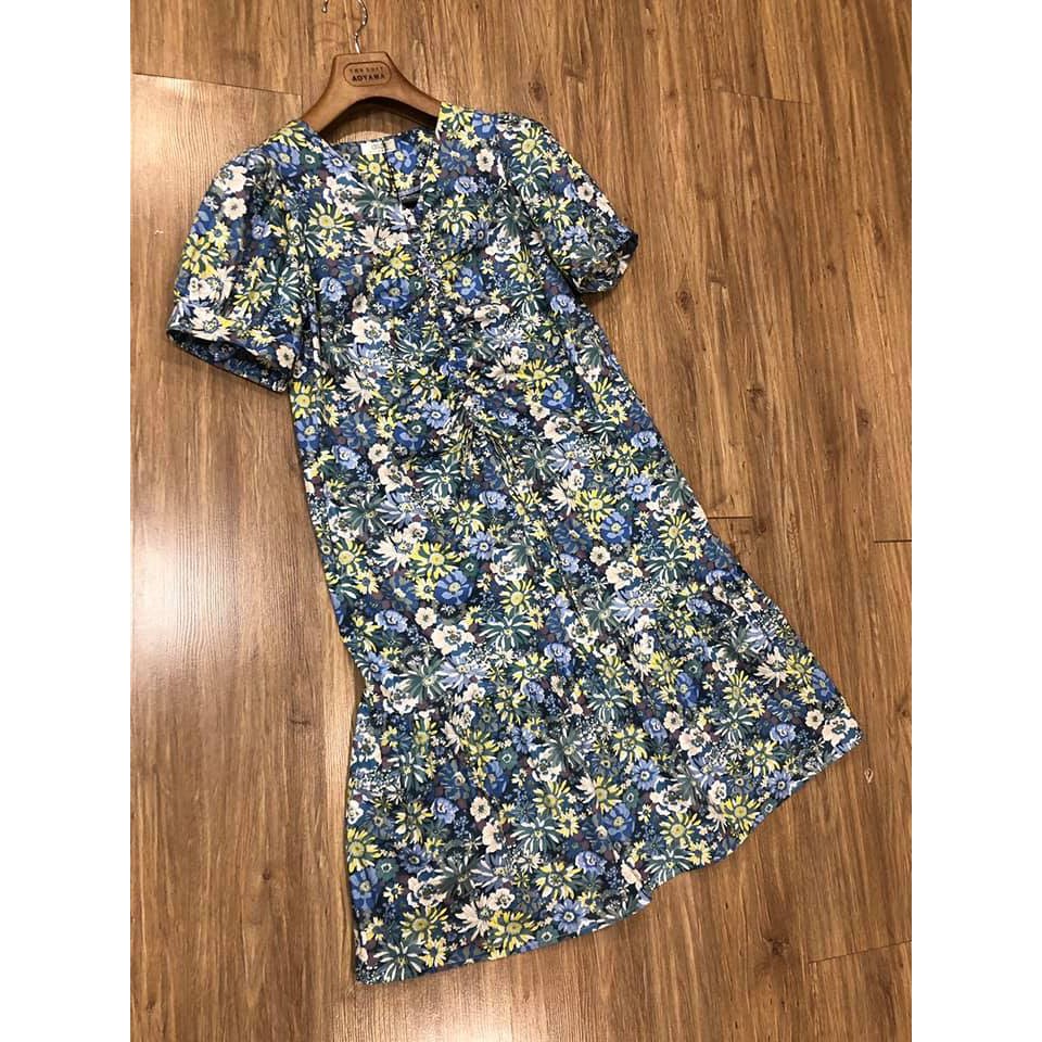 Váy hoa nhúm ngực s o s vnxk