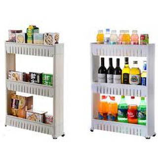 Kệ đủn 3 tầng bánh xe