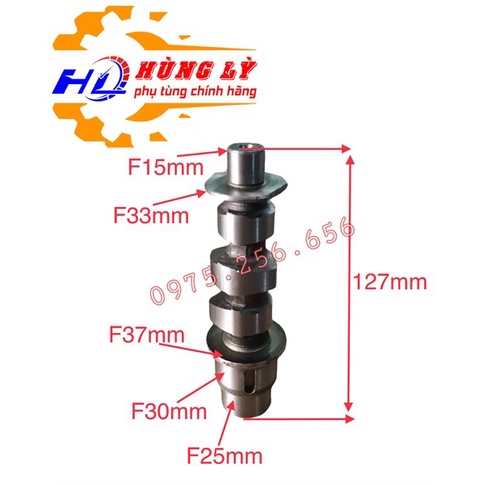 TRục Cam 173 phụ tùng Máy cày 173 phụ tùng Hùng Lỳ