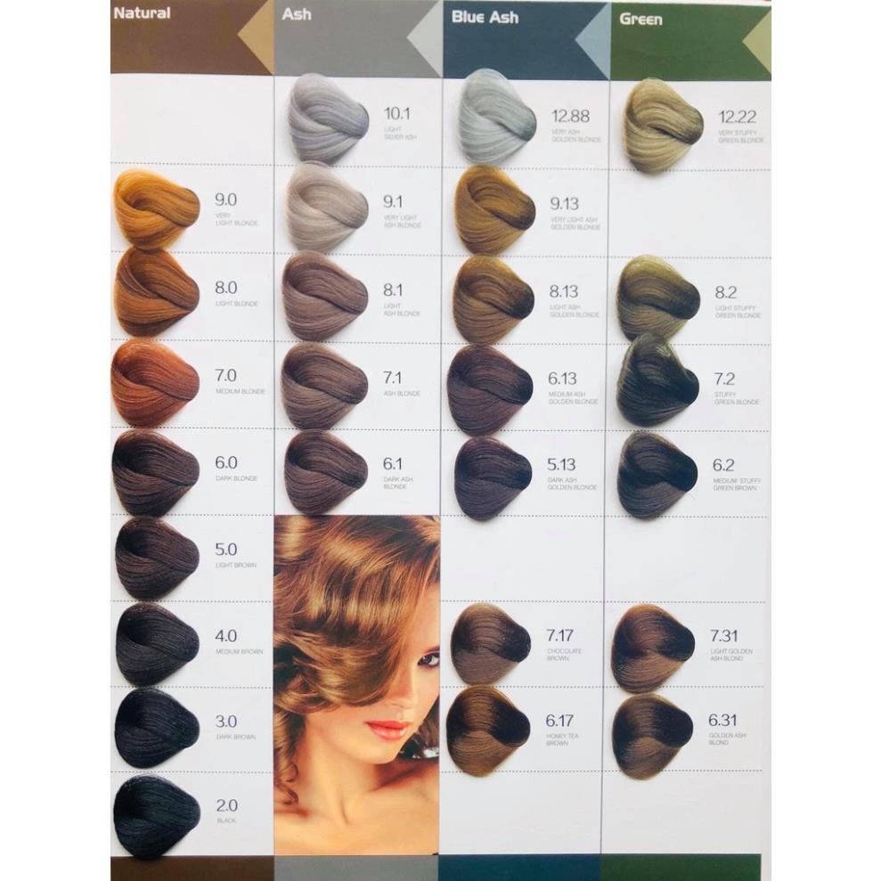 Màu Nhuộm Tóc Cao Cấp ROYAL SALON Giúp Tóc Lên Màu Chuẩn Không Khô Tóc Hương Thơm Nhẹ MP Nga Hà