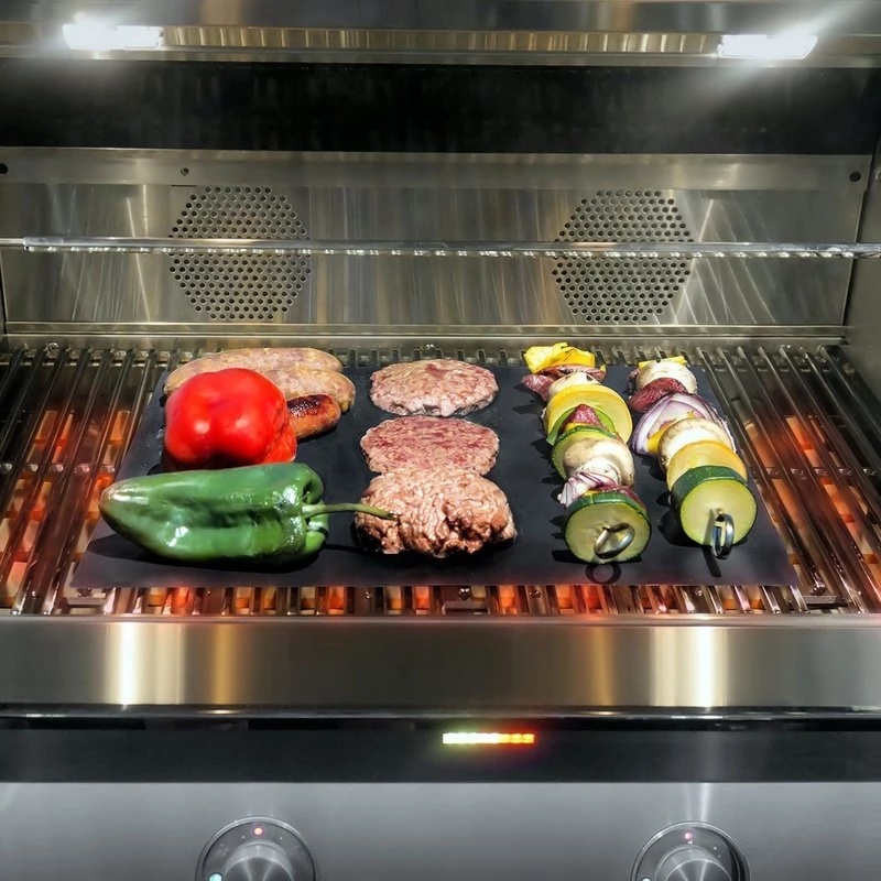 Thảm Nướng Bbq Không Dính Có Thể Tái Sử Dụng Kích Thước 33x40cm