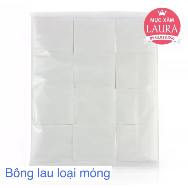 Bông lau xăm loại mỏng 6x7cm