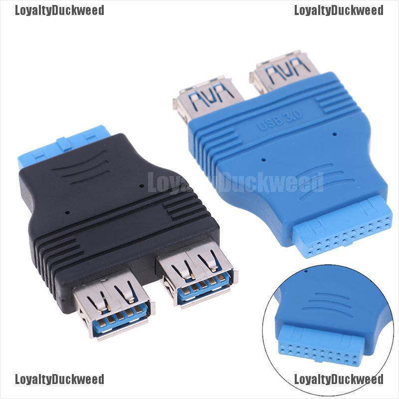 Bo mạch chủ chuyển 2 cổng USB 3.0 sang cổng 20 Pin