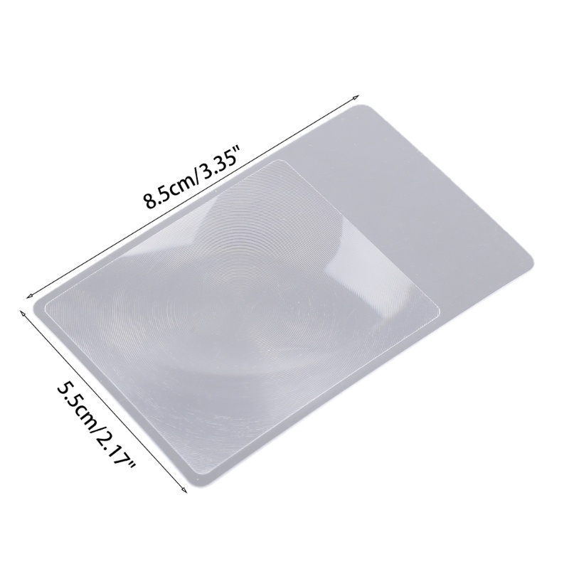 Kính Lúp Phóng Đại Kèm Thẻ Tín Dụng Dành Cho Senior