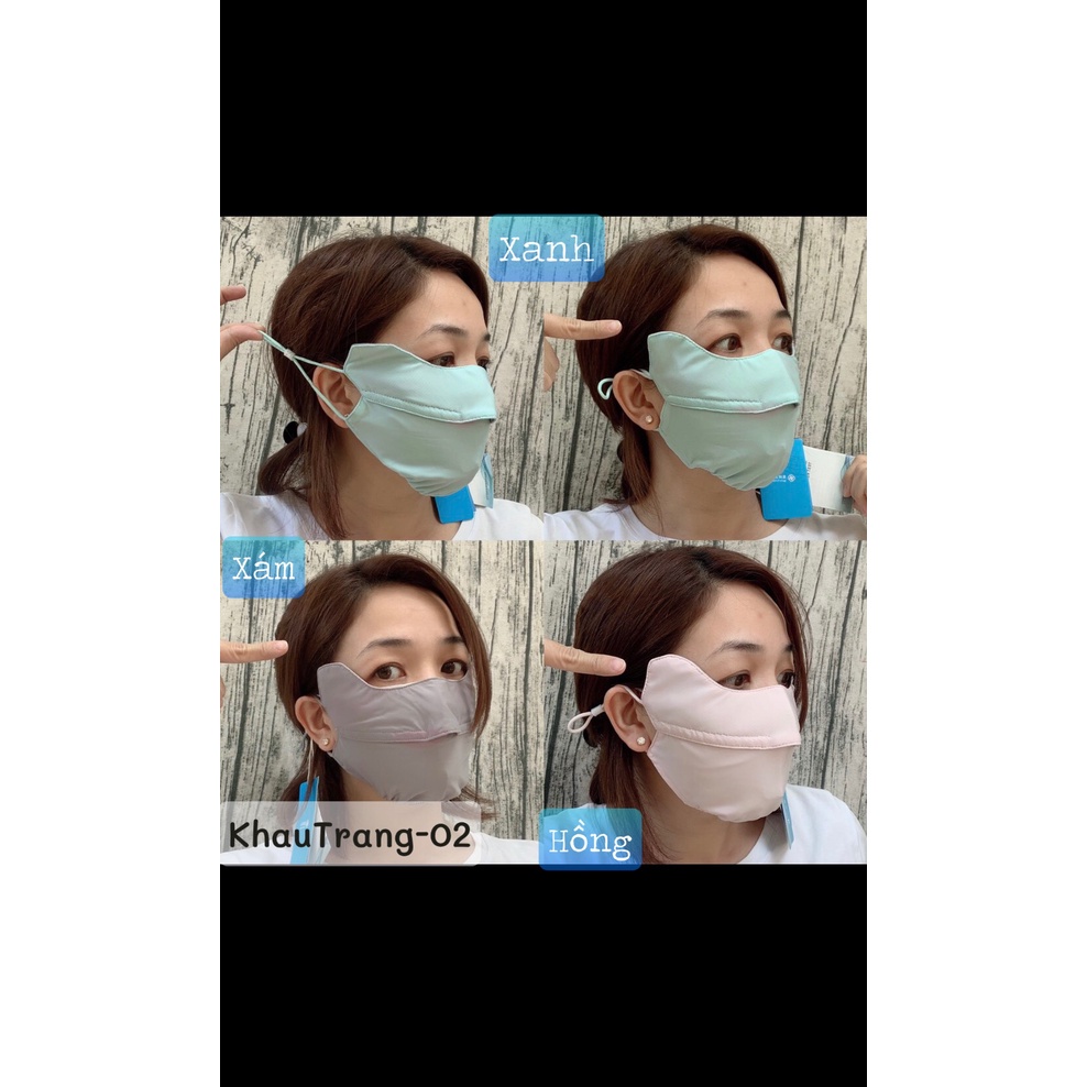 Khẩu Trang đi nắng chống tia UV UFP 50+ - Unisex Nam Nữ đều thích hợp KT02