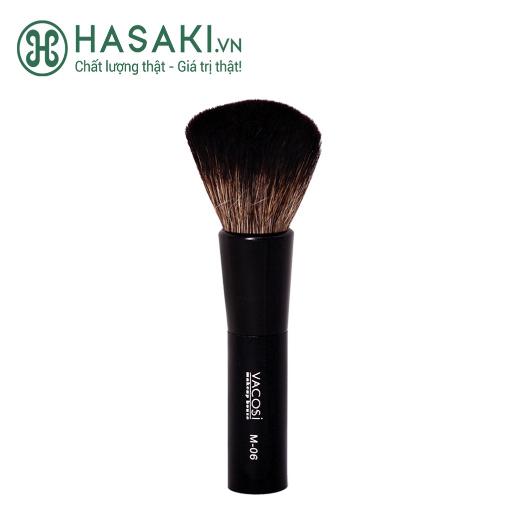 Cọ Phủ Má Hồng Cán Trung Vacosi M06 Powder Pro