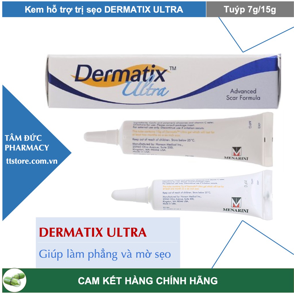 DERMATIX ULTRA - Gel làm mờ sẹo với công nghệ Silicon đột phá từ Mỹ