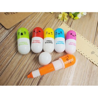 Bút bi viên thuốc vitamin [Đơn 50k tặng phần quà thú vị]
