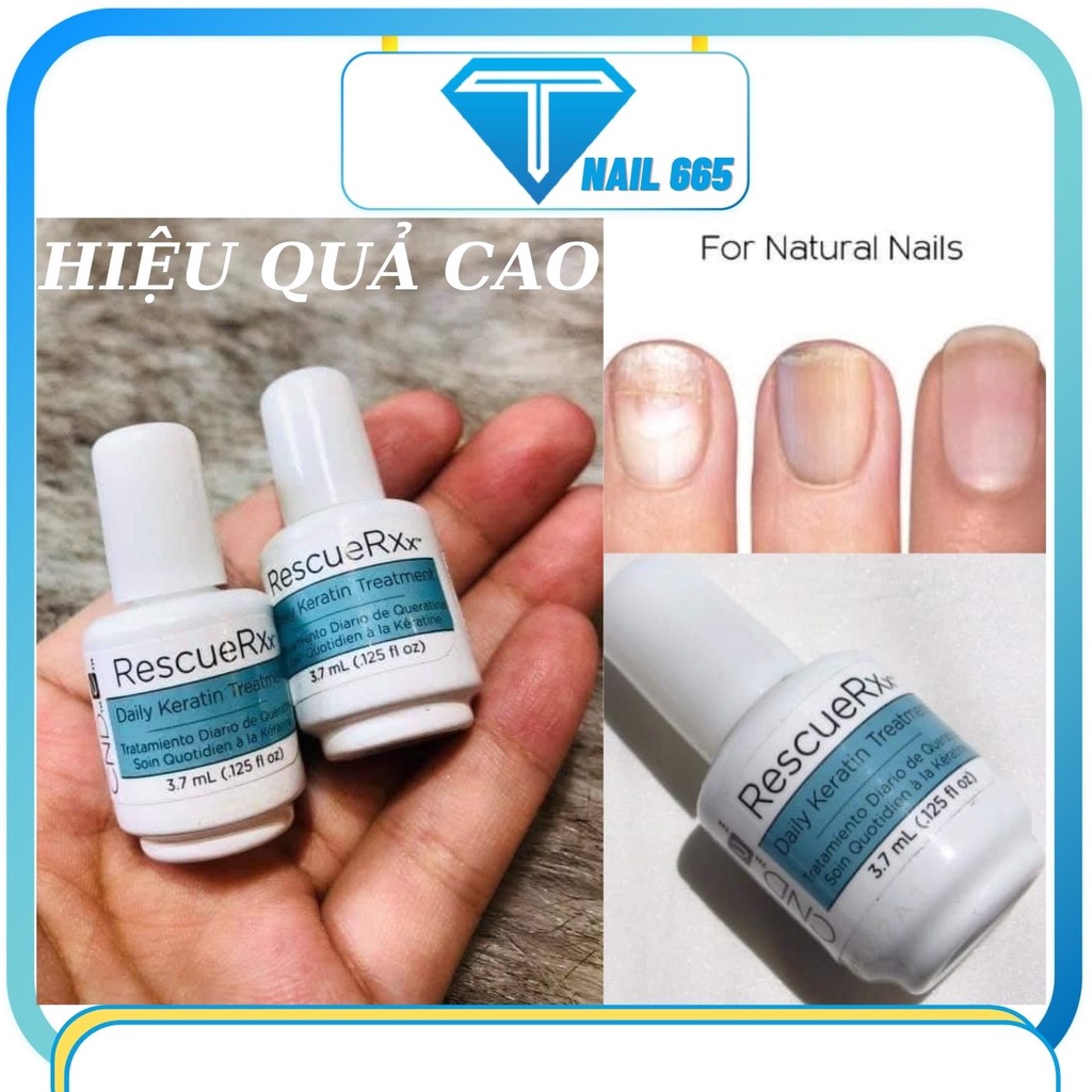 Dưỡng móng CND us Chính hãng , Chai dung dịch dưỡng phục hồi hư tổn móng nail gãy yếu