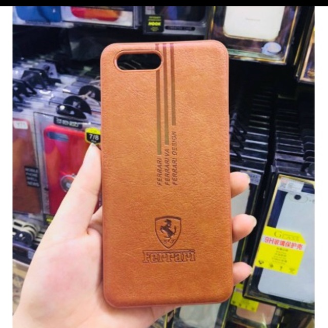 Ốp lưng dẻo oppo A3S hãng Ferrari xịn cao cấp