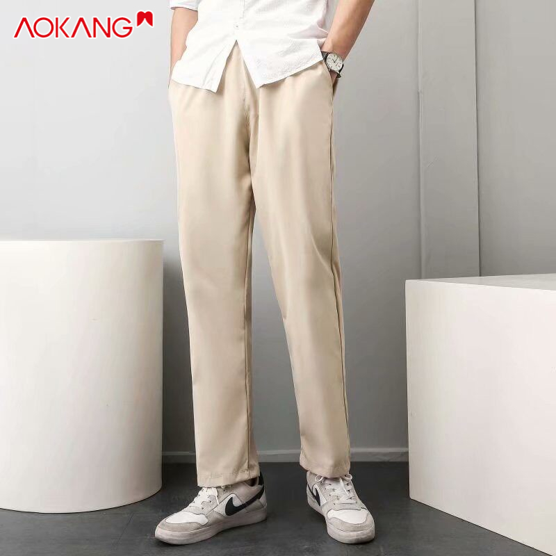 Quần AOKANG có cỡ lớn tùy chọn màu sắc ống rộng dành cho nam