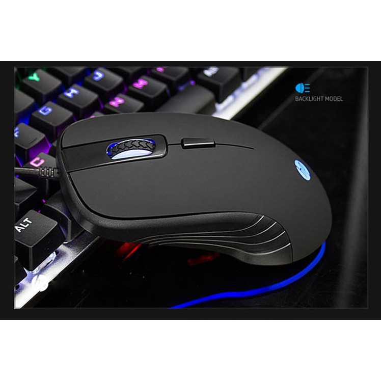 k89 Chuột game có dây HP G100 có led-Chip IC AVAGO Gaming 1