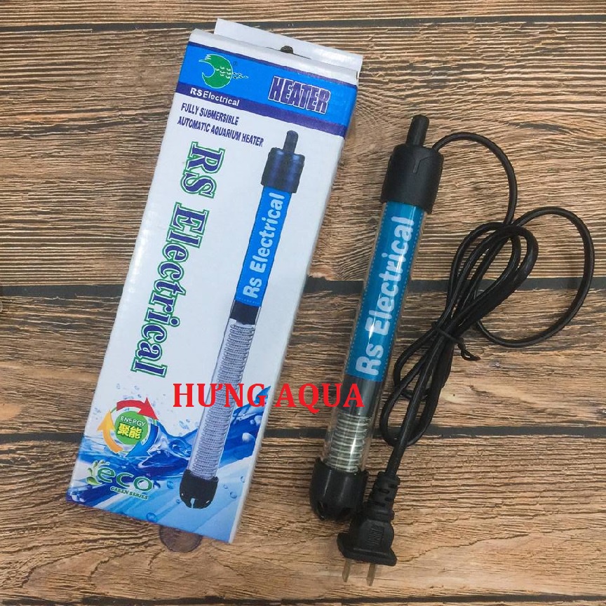 Sưởi bể cá, đèn sưởi bể cá RS 25W 50W 100W 200W 300W máy sưởi bể cá giúp ổn định nhiệt độ bể cá
