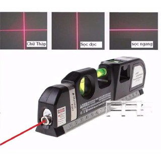 Thước đo laser 2 tia dọc ngang đa năng SIGATO SGT339