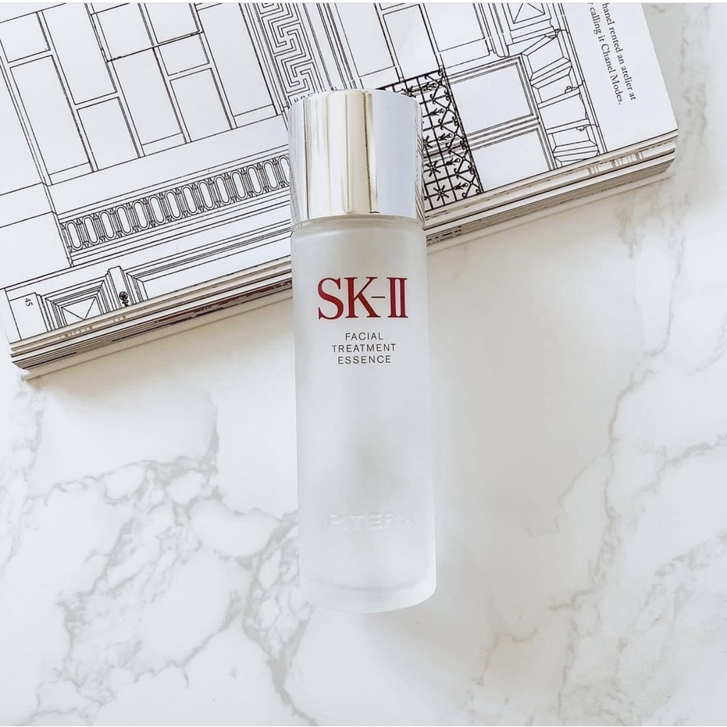 Nước thần SKII Facial Treatment Essence cao cấp - Nước thần dưỡng da loại 30ml giúp da căng bóng hàng chuẩn chính hãng