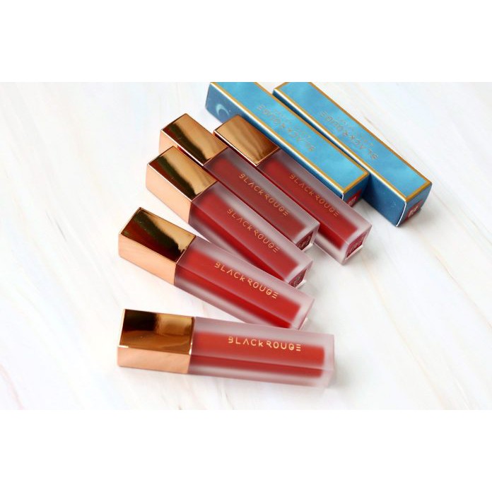 Mẫu mới ver7 (Màu 18-37) Son Kem Lì Black Rouge Air Fit Velvet Tint Ver4,5,6 | Thế Giới Skin Care