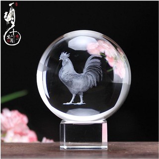 Quả Cầu Pha Lê Khắc Thủ Công Mỹ Nghệ