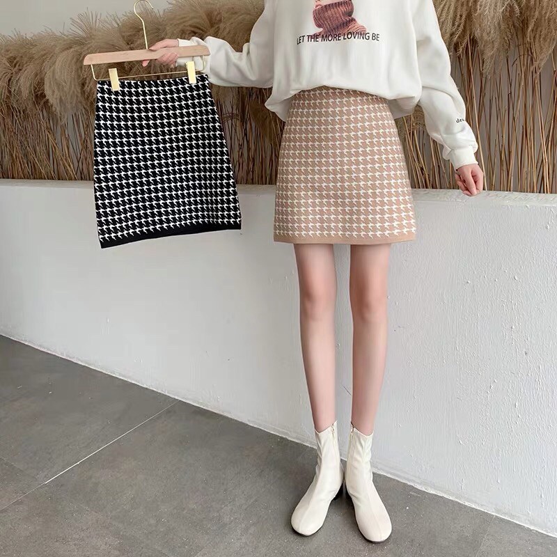 Chân váy len nữ Forgirl chất len co dãn mùa thu 2021 | BigBuy360 - bigbuy360.vn