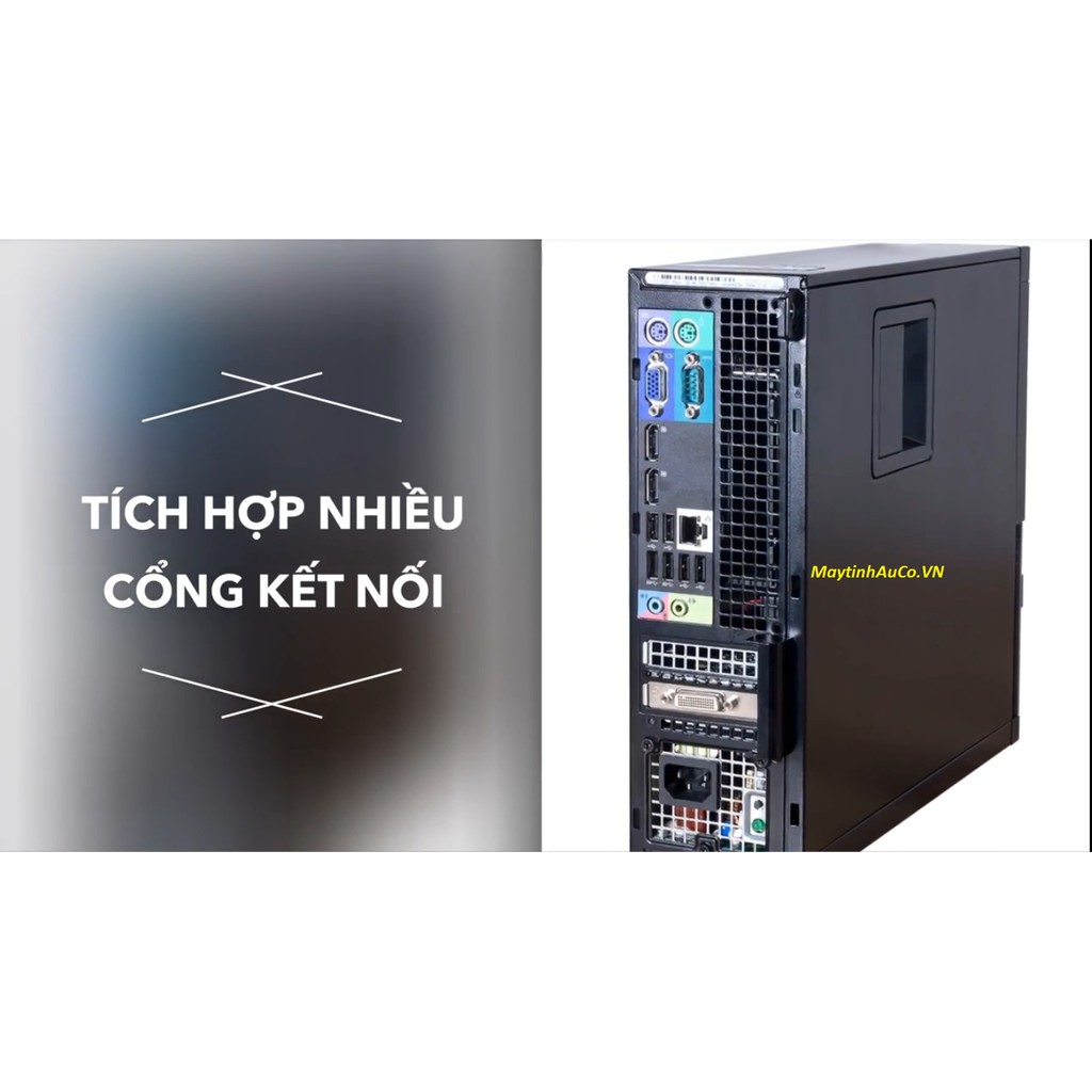 Máy tính Để Bàn Dell Optiplex Core i5 3470 / 4G / SSD120gb