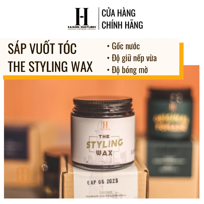 Sáp vuốt tóc Styling Wax 3.5oz / 100g