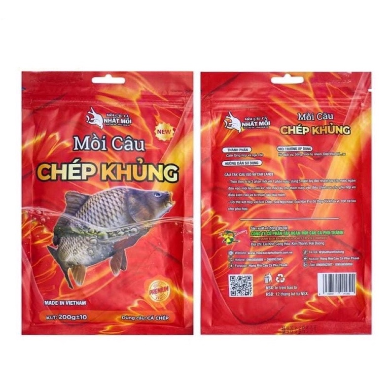 Mồi Câu Cá Chép - Mồi Câu Chép Khủng, Mồi Câu Nhất Mồi