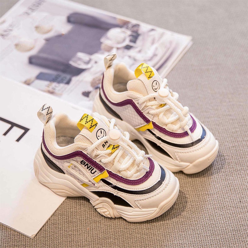 Hàng Mới Về [Hàng Mới Về] Giày Thể Thao Cotton Có Dây Buộc Nhiều Màu Sắc Phong Cách Thể Thao Phù Hợp Với Mùa Thu Và Mùa Đông Cho Bé Gái/Bé Gái