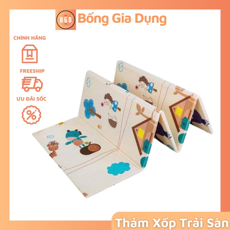 Thảm Xốp Trải Nền Nhà Xốp Lót Sàn Cho Bé Hình Ngộ Nghĩnh Chống Va Đập Kích Thước 1m8-2m