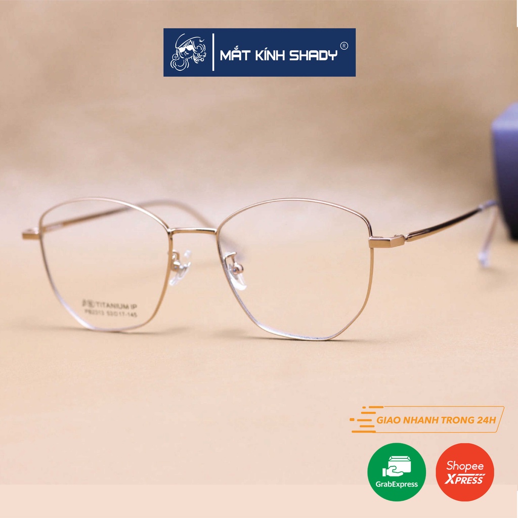 Gọng Kính Cận B-Titanium Shady Unisex G2078 (Nhiều Màu)
