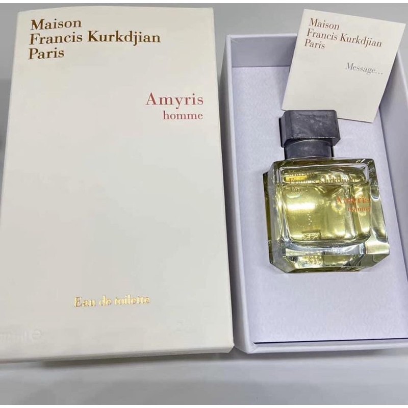 Nước hoa dùng thử MFK Amyris Homme Tester 5ml/10ml/20ml _Camystore | Thế Giới Skin Care