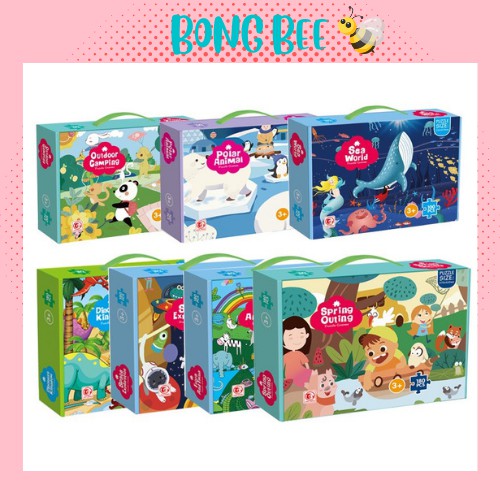 Xếp hình PUZZLE nhiều chủ đề 100 đến 180 mảnh