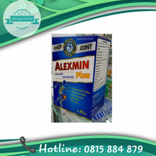 Viên Khớp ALEXMIN Plus - Giúp Vững Khớp, Giảm Đau Mỏi