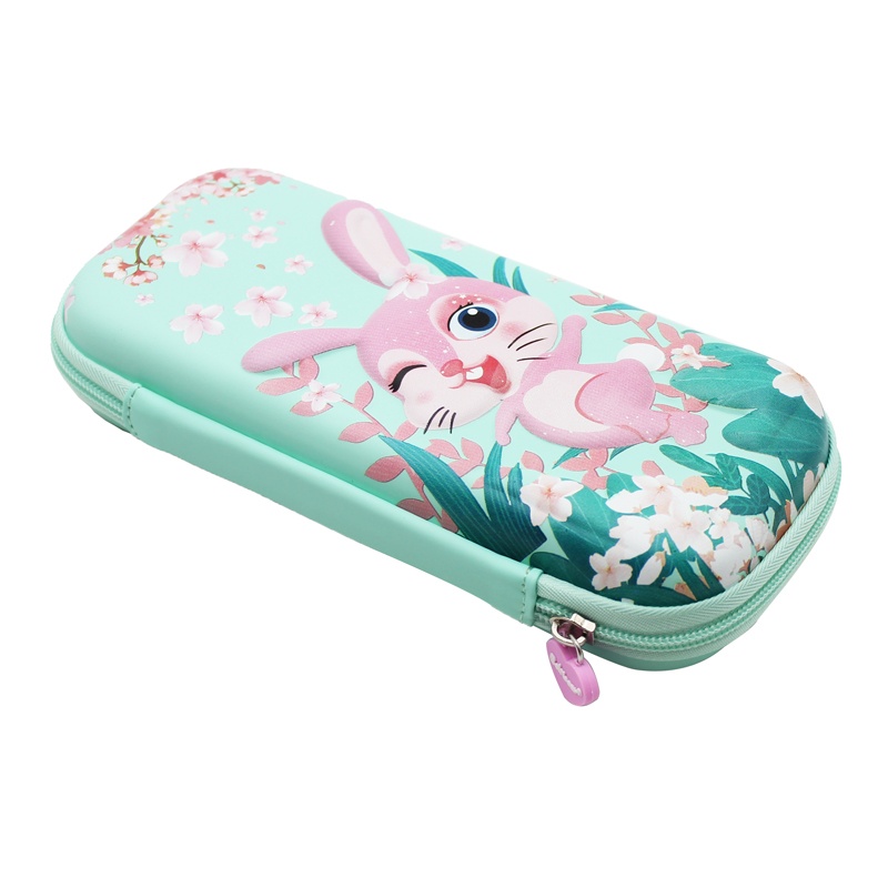 Hộp Bút Nhựa Eva  Rabbit - Stacom PB-102E - Màu Xanh Mint