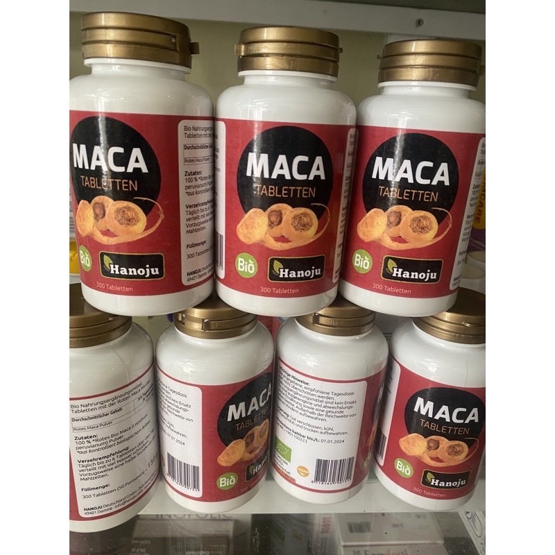 Bio Maca đỏ Tabletten Hanoju tăng khả năng thụ thai - Shop mẹ Kiến