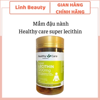 Mầm đậu nành 💥 GIÁ SỐC 💥 mầm đậu nành Healthy care super lecithin 1200mg giúp da dẻ mịn màng, tăng cường nội tiết tố nữ