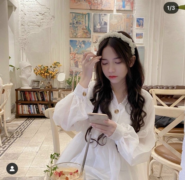 [ẢNH THẬT+VIDEO] Áo Babydoll Voan Bồng Ullzzang Tay Dài