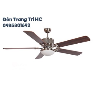 Quạt Trần gỗ 5 Cánh bảo hành 5 năm