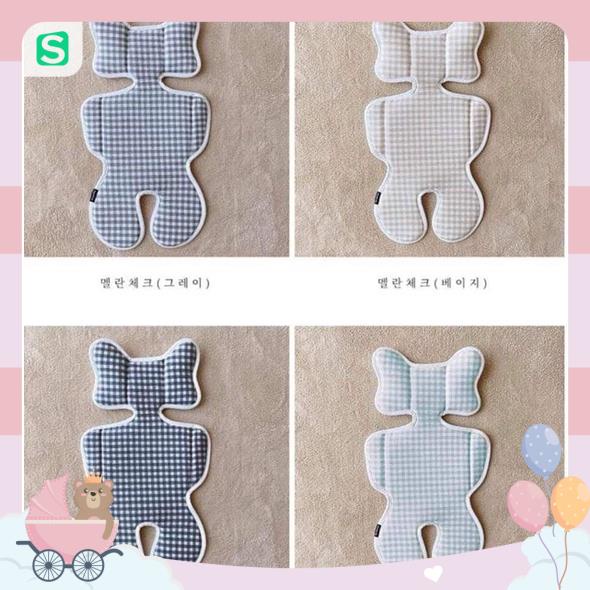 Đệm lót xe đẩy Malolotte Cool Air thoáng khí Hàn Quốc