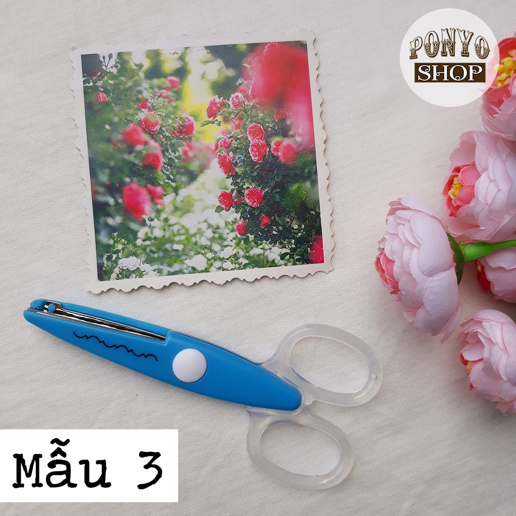 ✂️ Kéo cắt viền ảnh trang trí Scrapbook (Cỡ nhỏ)