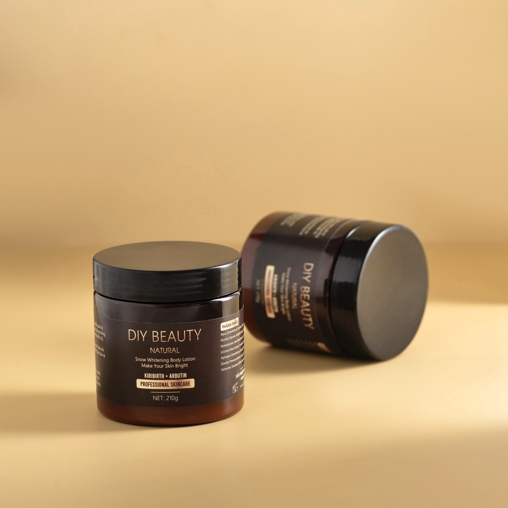 Sữa dưỡng thể trắng da toàn thân DIY BEAUTY 210 gram