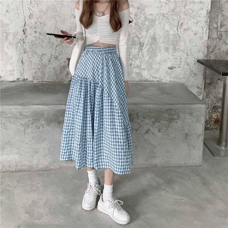 Chân Váy Dài Họa Tiết Caro Nhiều Màu Thời Trang Cho Nữ | BigBuy360 - bigbuy360.vn